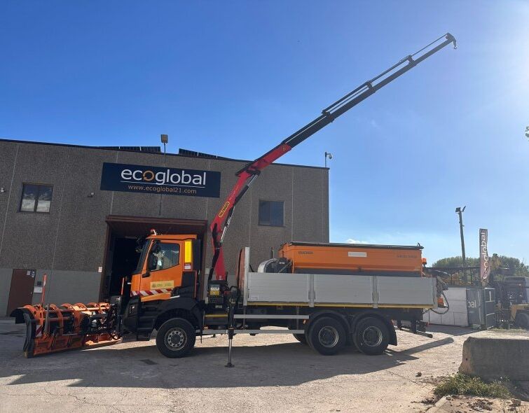 RENAULT K460 6X6 ***SNOW PLOW+CRANE***