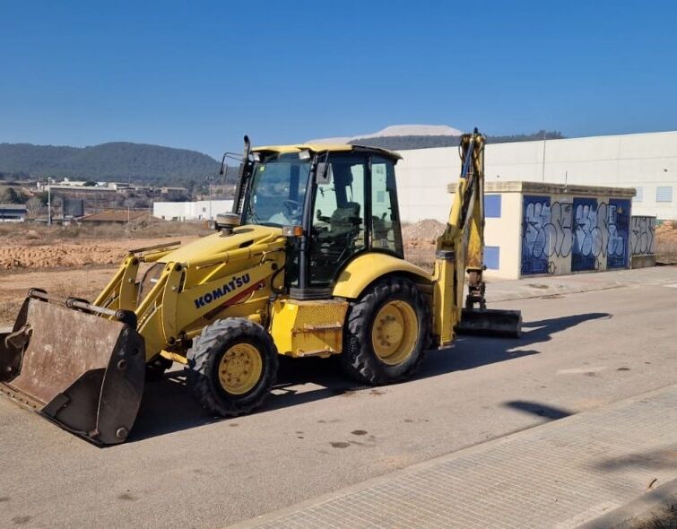 KOMATSU WB97 R-2 *** ÉQUIPEMENT COMPLET ***