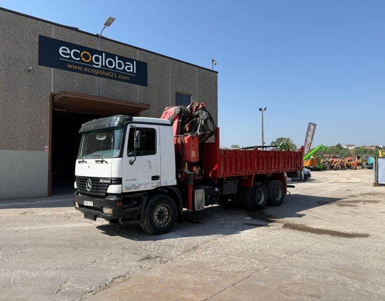 MERCEDES ACTROS 2640 DUMP CRANE