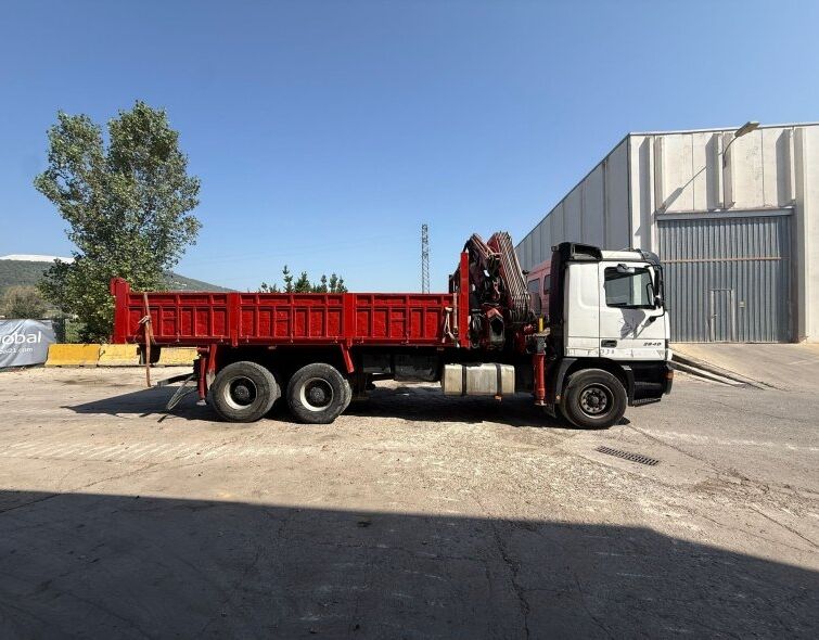 MERCEDES ACTROS 2640 DUMP CRANE
