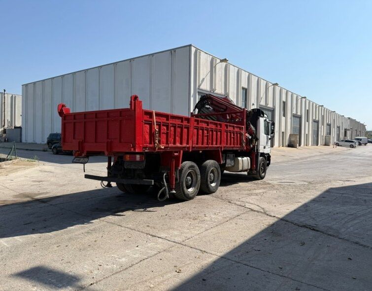 MERCEDES ACTROS 2640 DUMP CRANE