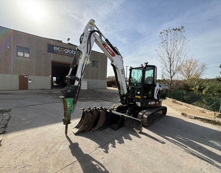 BOBCAT E55Z***ÉQUIPEMENT COMPLET//680H !****