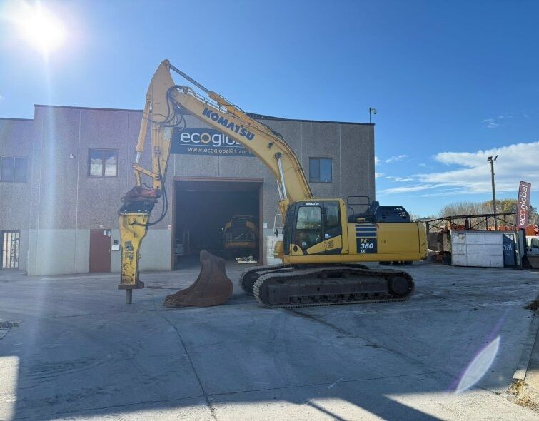 KOMATSU PC360 LC-11E0+MARTEAU EPIROCutilisé