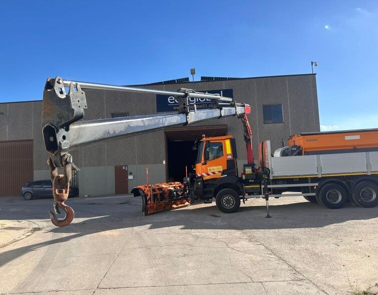 RENAULT K460 6X6 ***SNOW PLOW+CRANE***