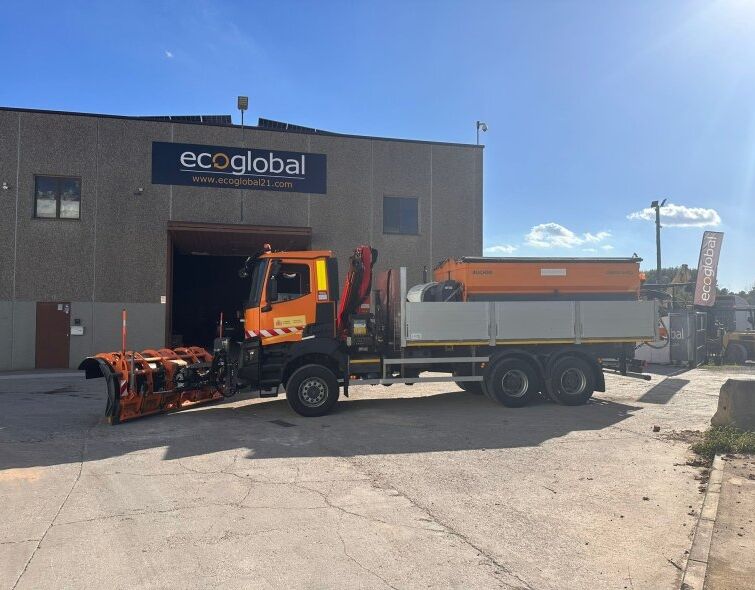 RENAULT K460 6X6 ***SNOW PLOW+CRANE***