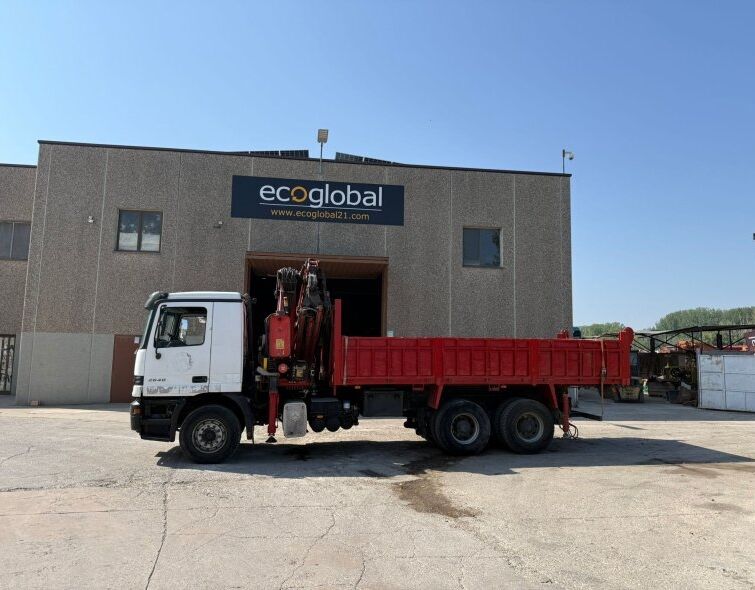 MERCEDES ACTROS 2640 GRUE À BENNE BASCULANTEutilisé