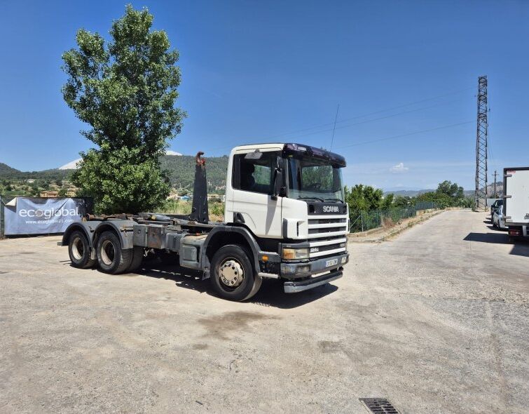SCANIA  124L6X4 ***HOOKLIFT***
