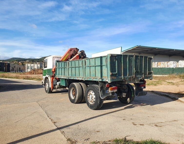 SCANIA - P92 H *** TIPPER ** CRANE **