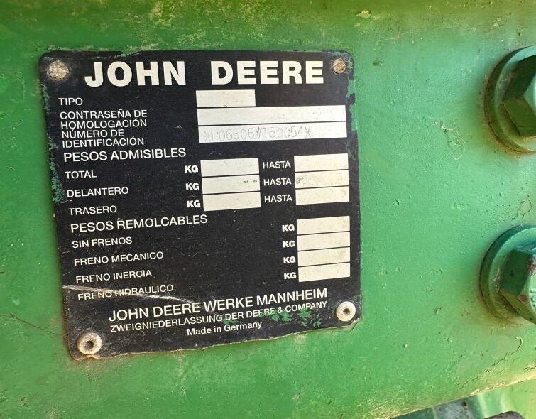 JOHN DEERE 6506 PREMIUM