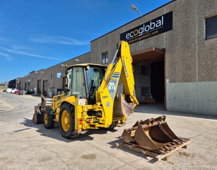 KOMATSU  WB97 R-2 ***MIXED FULL EQUIPMENT***