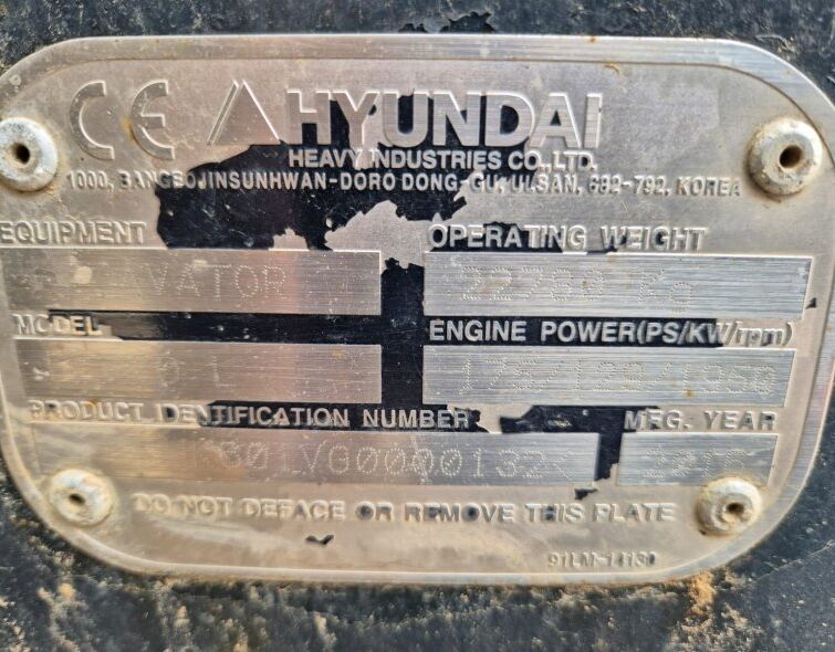 HYUNDAI  HX220L