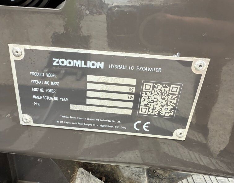 ZOOMLION  ZE27 GU