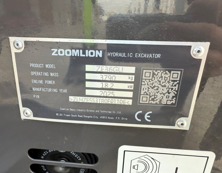 ZOOMLION ZE36 GU***TOUT NEUF***