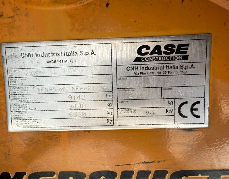 CASE 580 ST