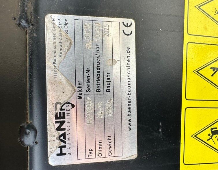 HANER HANER HSM1200P BRUSHCUTTER