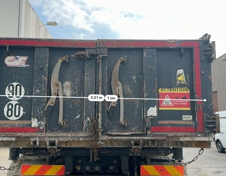 DAF CAMION À BENNE BASCULANTE CF430 8X4 ***TROIS CÔTÉS***