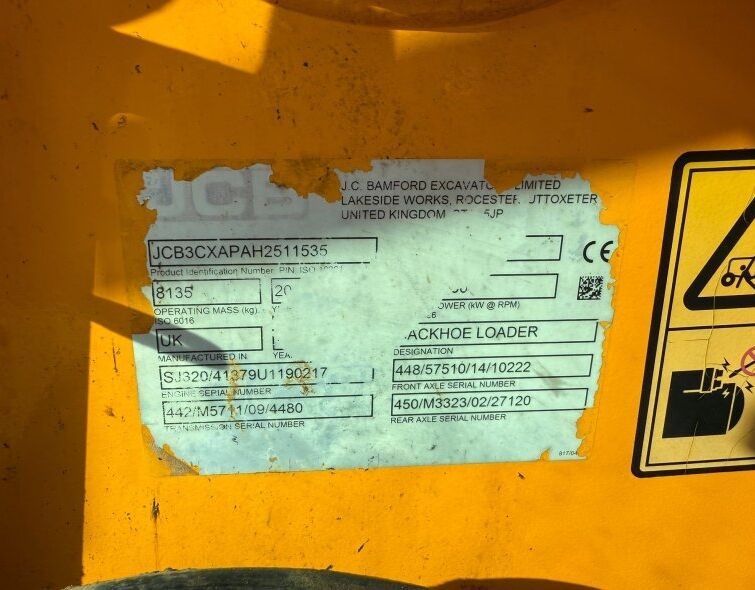 JCB 3CX***FRONTKRAFTHEBER***