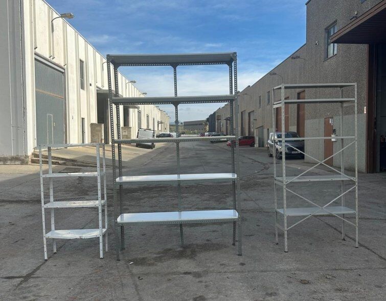 - STEEL SHELVING