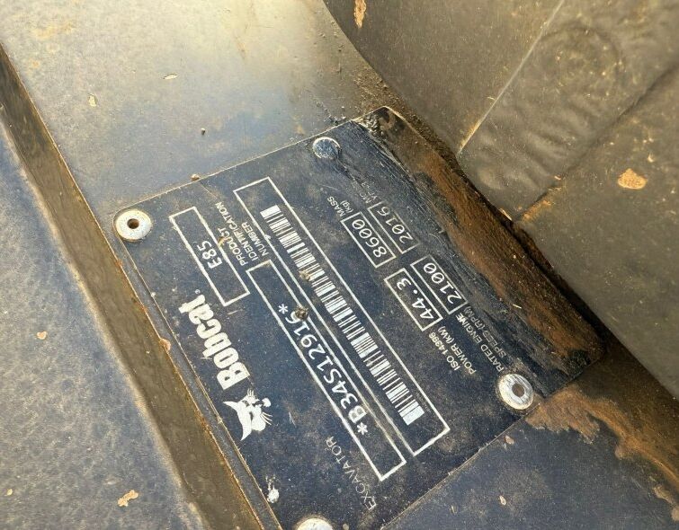 BOBCAT  E85 ***AIR CONDITIONING***