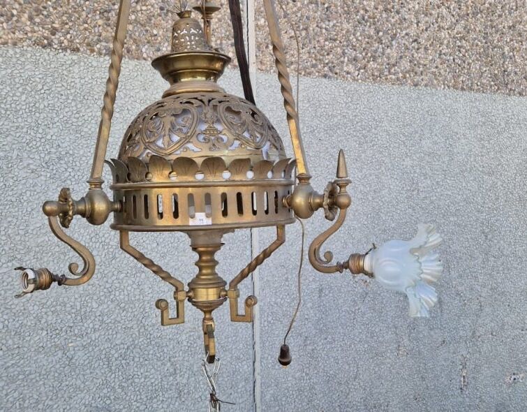 LAMPARA  ANTIQUE CHANDELIER LAMP