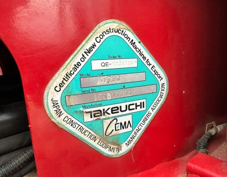 TAKEUCHI TB290 MINI-SCHWENK