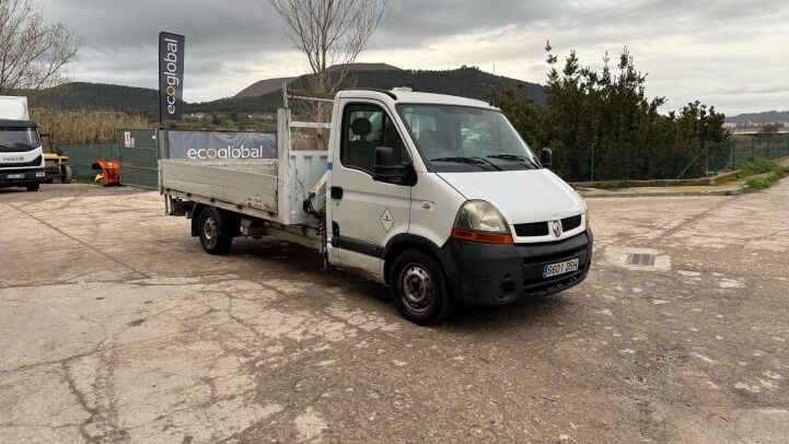 RENAULT  MASTER 3500KG GRUA