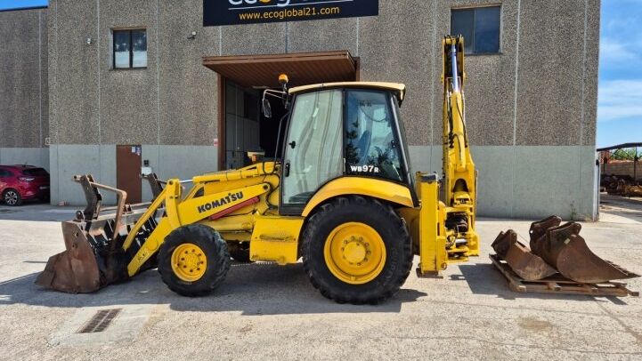 KOMATSU  WB97 R-2 ***MIXED FULL EQUIPMENT***