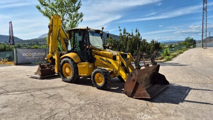 KOMATSU  WB97 R-2 ***MIXED FULL EQUIPMENT***