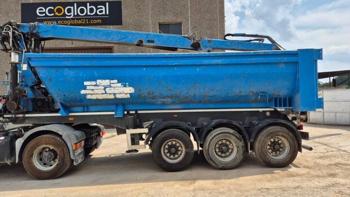 - MEILLER CRANE SEMI-TRAILER ? KIPPER 