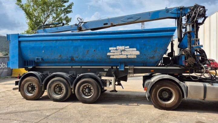 - MEILLER CRANE SEMI-TRAILER ? KIPPER 