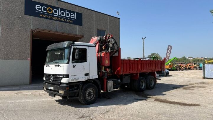 MERCEDES ACTROS 2640 DUMP CRANE