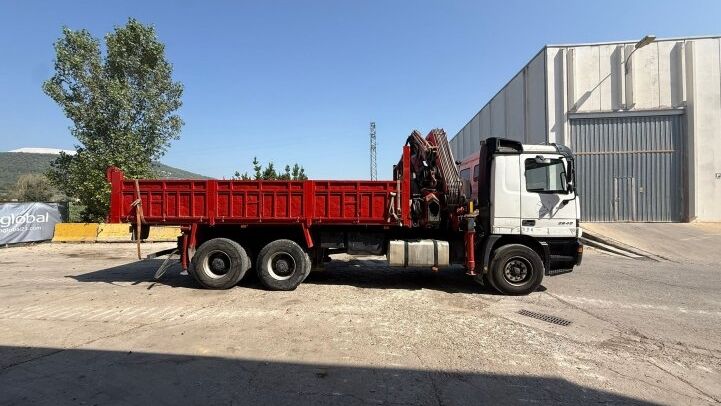 MERCEDES ACTROS 2640 DUMP CRANE