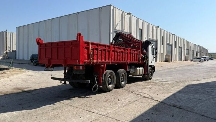 MERCEDES ACTROS 2640 DUMP CRANE