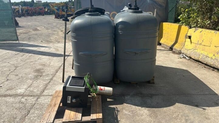 - GAS TANKS AND PUMP