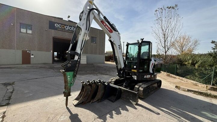 BOBCAT E55Z***EQUIPAMENT COMPLET//680H!****