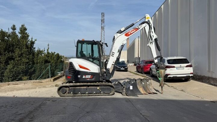 BOBCAT E55Z***EQUIPAMENT COMPLET//680H!****