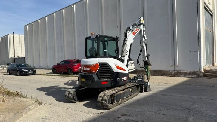 BOBCAT E55Z***EQUIPAMENT COMPLET//680H!****