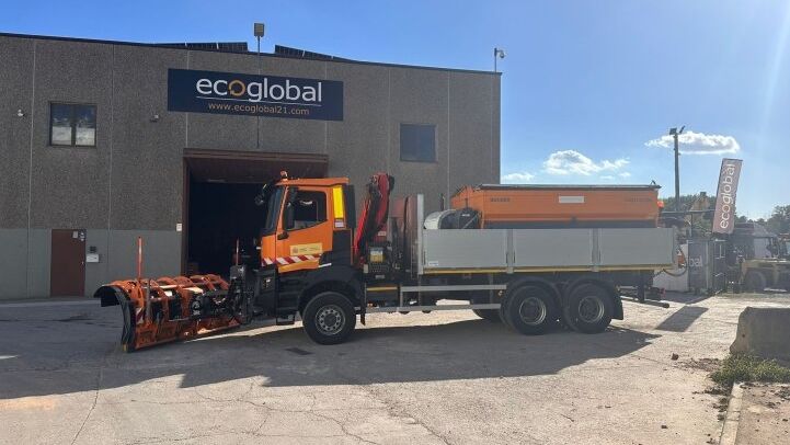 RENAULT K460 6X6 ***SNOW PLOW+CRANE***