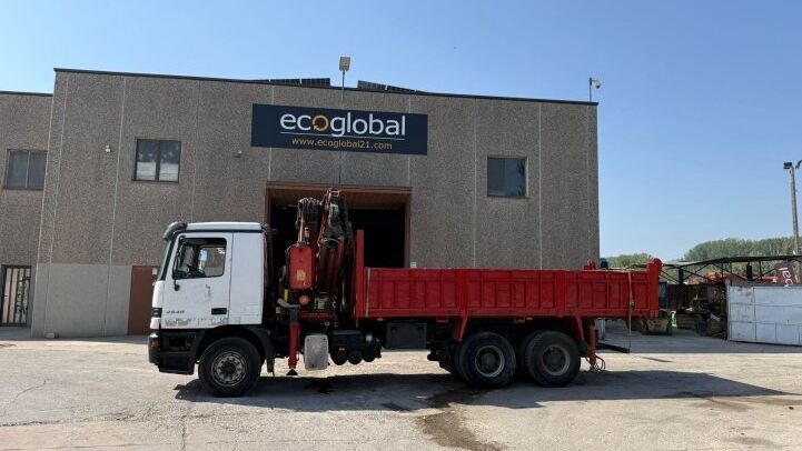 MERCEDES ACTROS 2640 DUMP CRANE