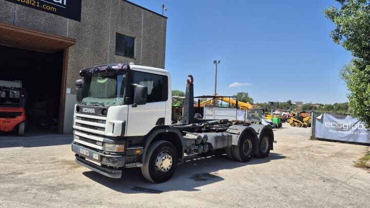 SCANIA  124L6X4 ***HOOKLIFT***