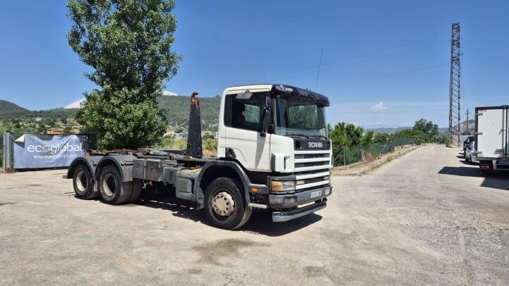 SCANIA  124L6X4 ***HOOKLIFT***