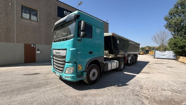- DAF TRACTOR UNIT AND BENALU SEMI-TRAILER SET