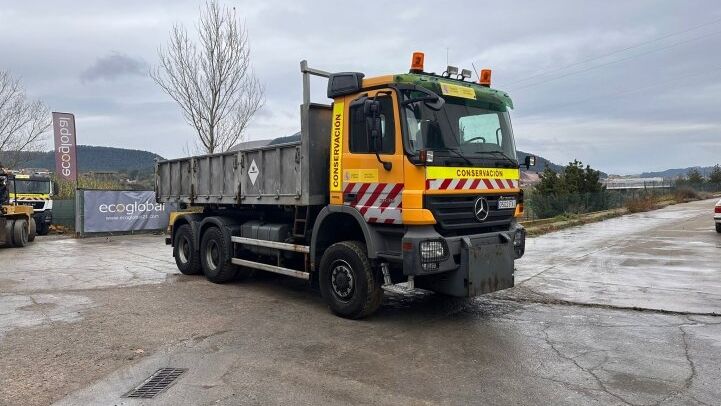 MERCEDES-BENZ  ACTROS 3336***BENNE-6x6***