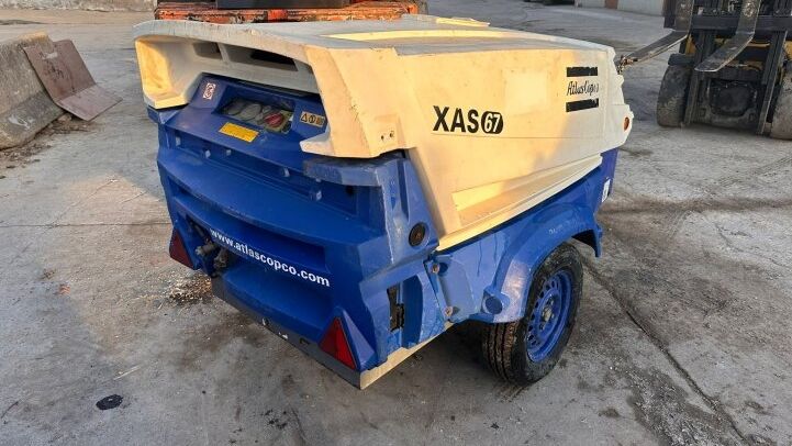 ATLAS COPCO  XAS67***COMPRESSEUR***