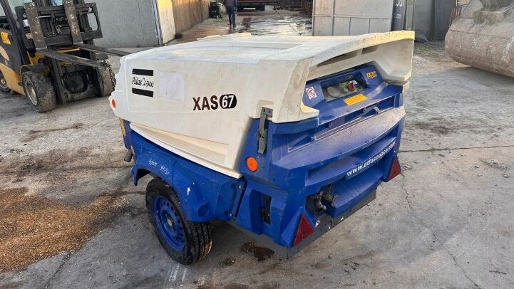 ATLAS COPCO  XAS67***COMPRESSEUR***