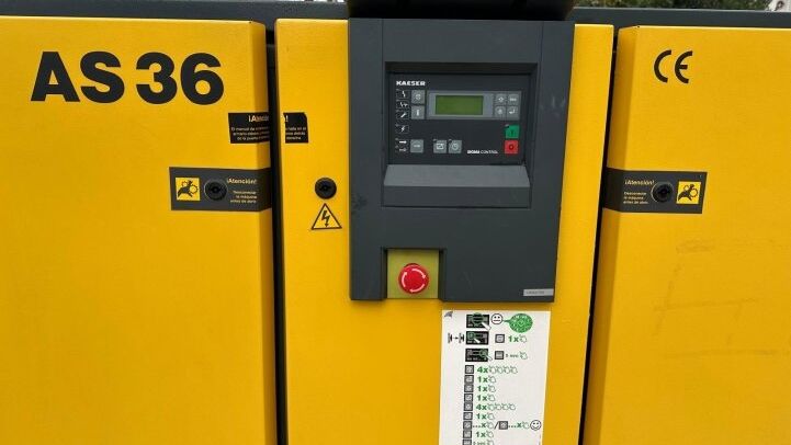 - KAESER AS36 COMPRESSOR WITH DRYER