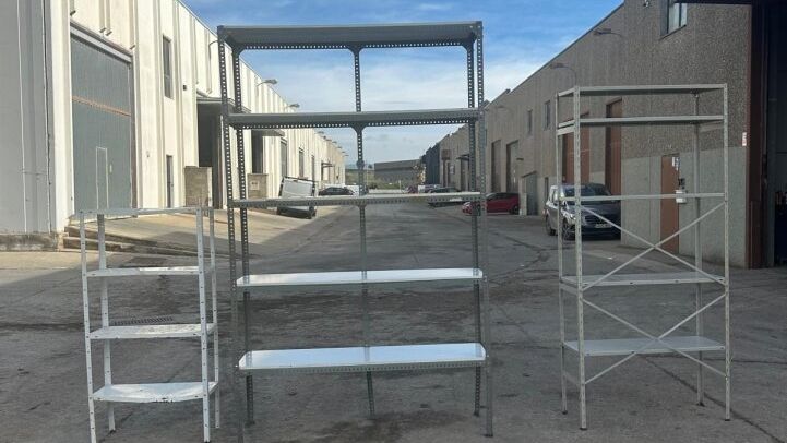 - STEEL SHELVING