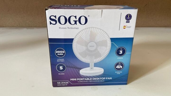 SOGO MINI VENTILADOR PORTATIL